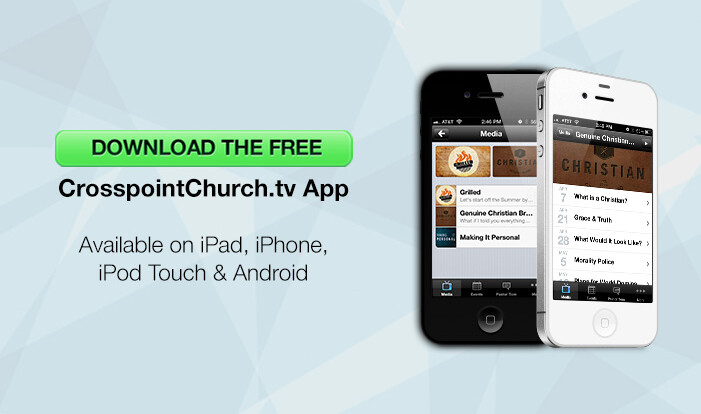 Download our Crosspoint App
